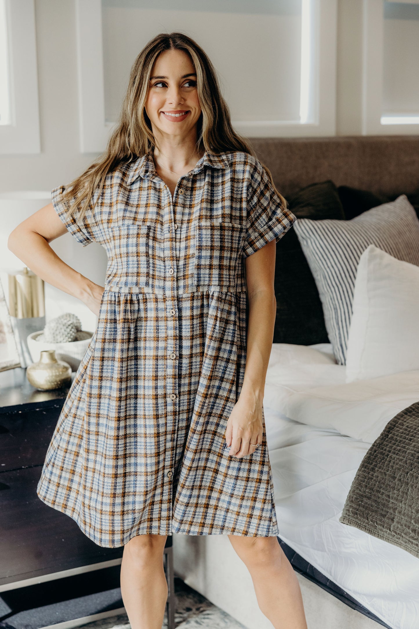 THE BLANCHE IN HARVEST PLAID