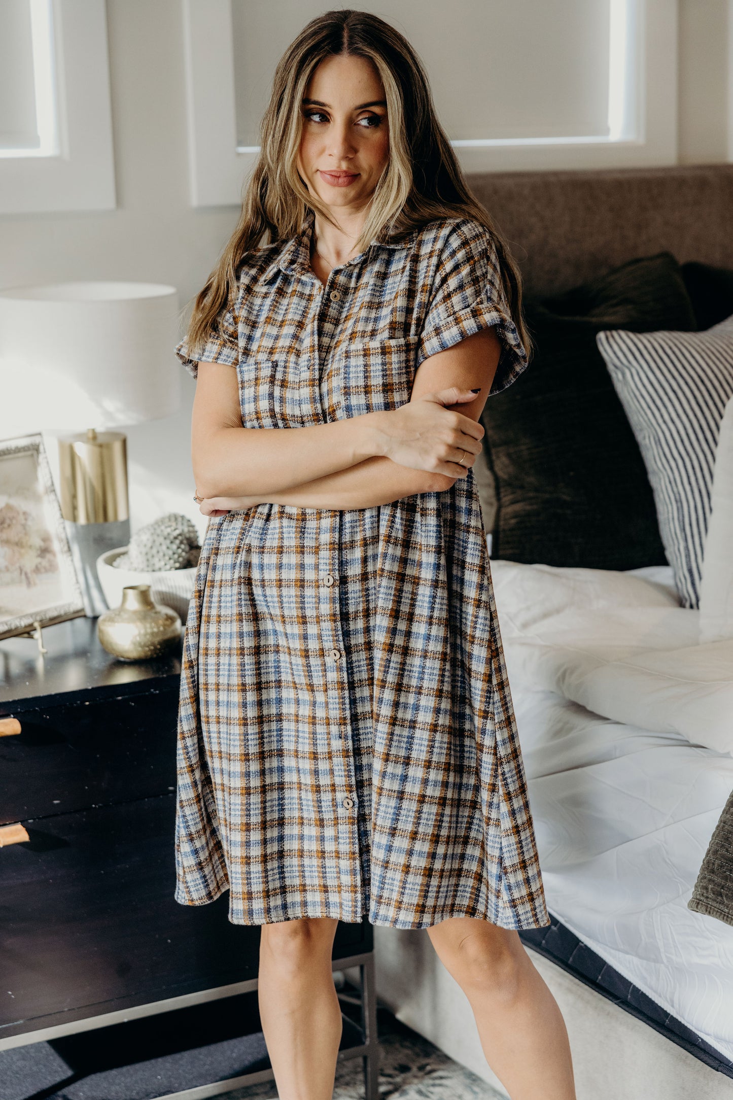 THE BLANCHE IN HARVEST PLAID