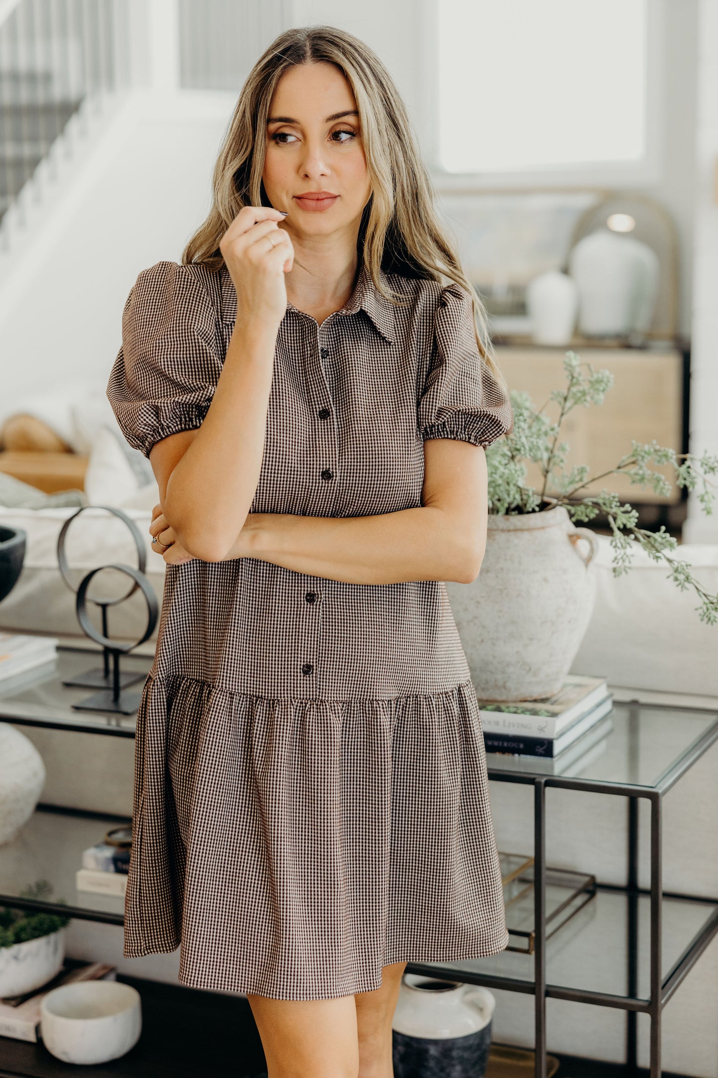 THE ESME IN CHOCOLATE CHECK
