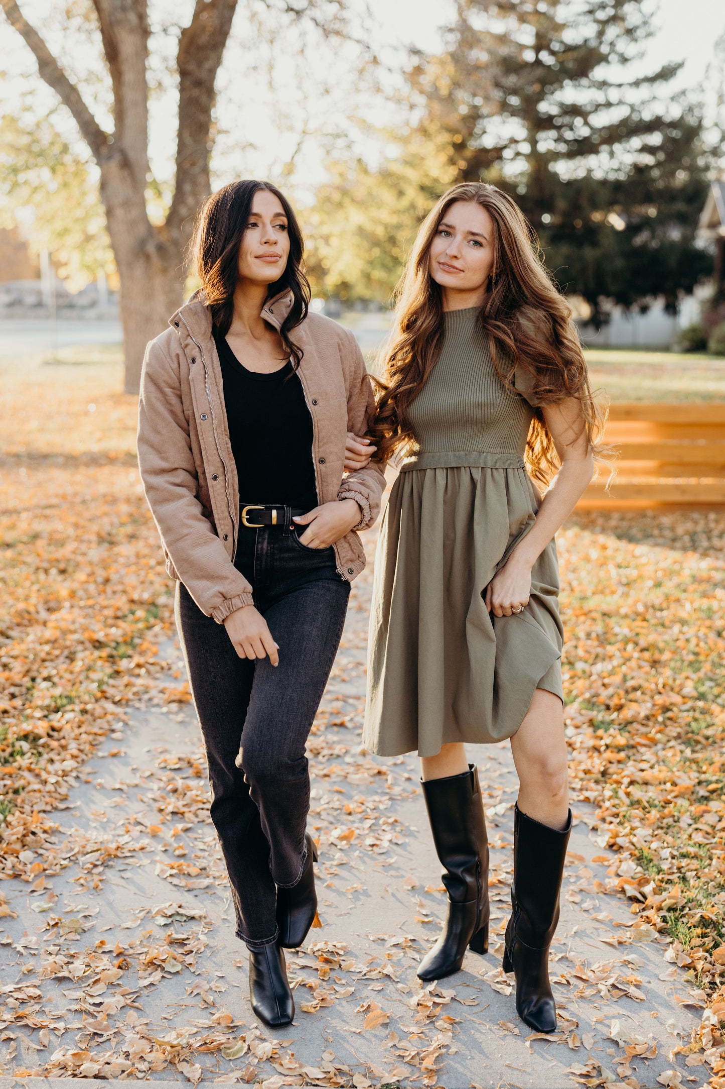 THE ROSALIE IN DUSTY OLIVE