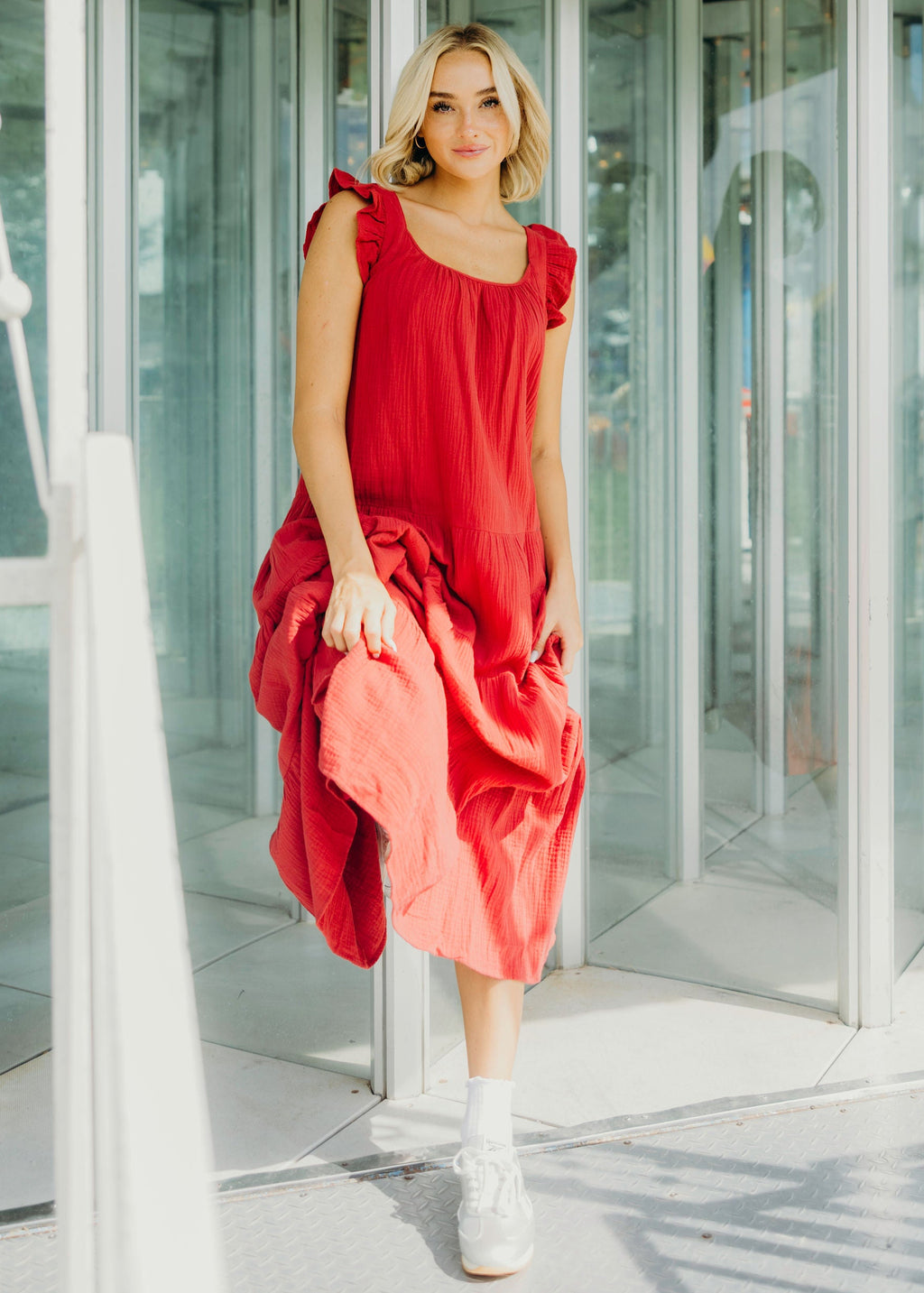 THE RAYA IN LADYBUG RED