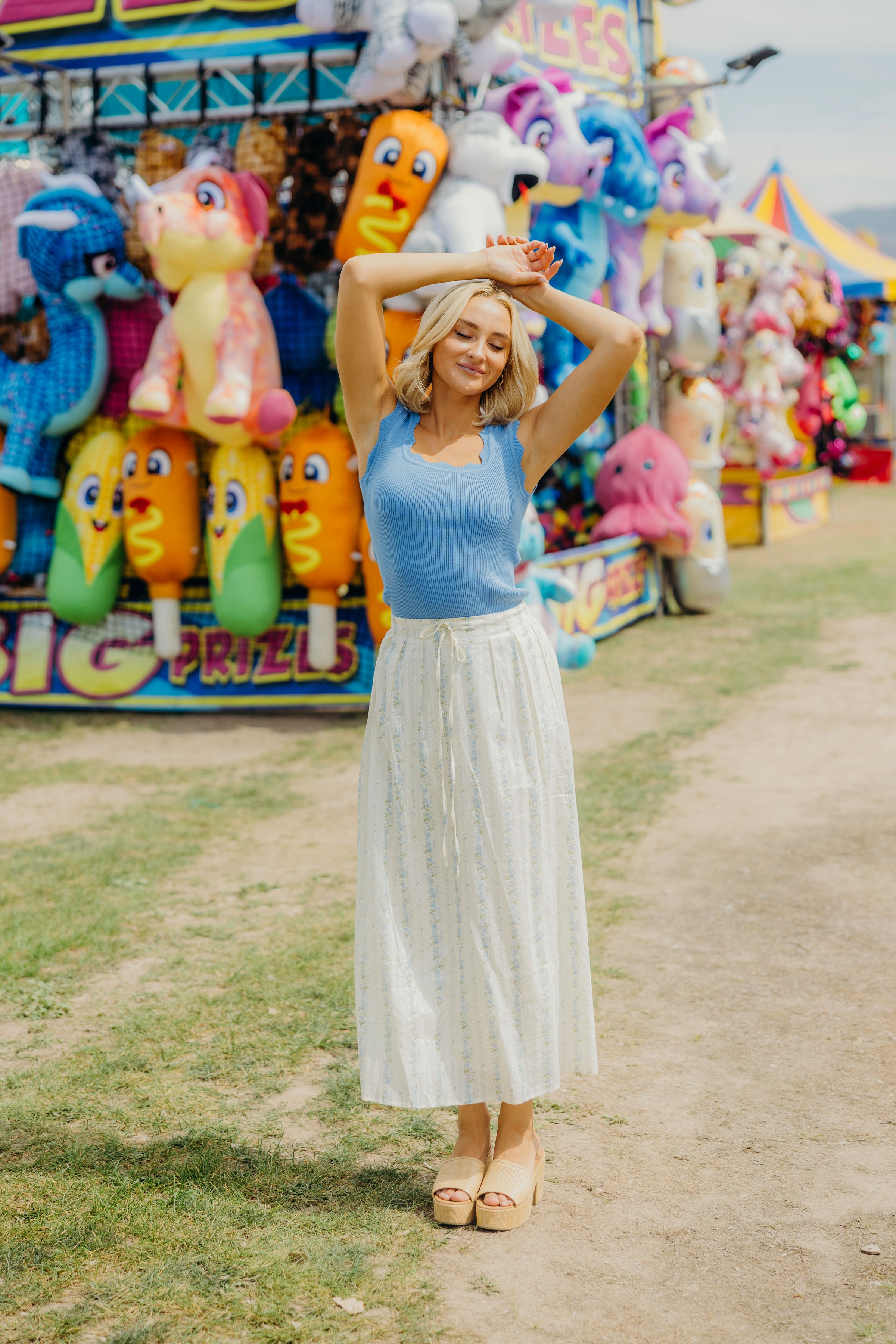SWEATER TANK IN SEASIDE