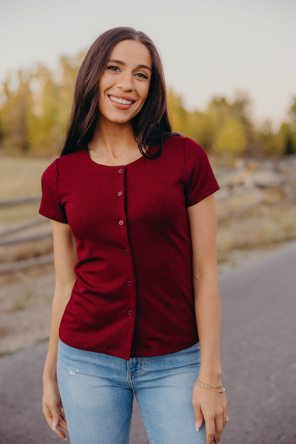 STUDIO CARDI IN POMEGRANATE