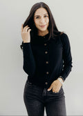 BASIC CARDIGAN IN BLACK
