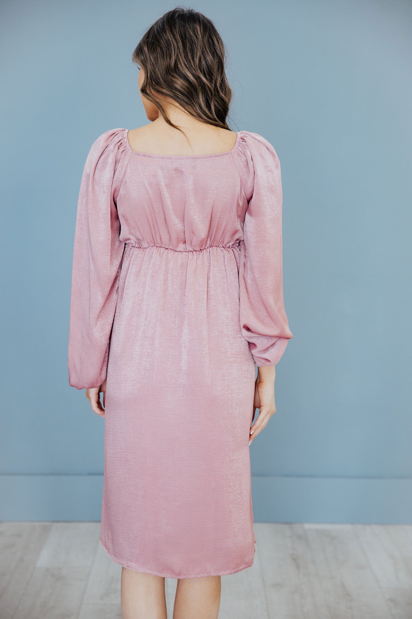 THE NELLIE IN SATIN PINK FINAL SALE