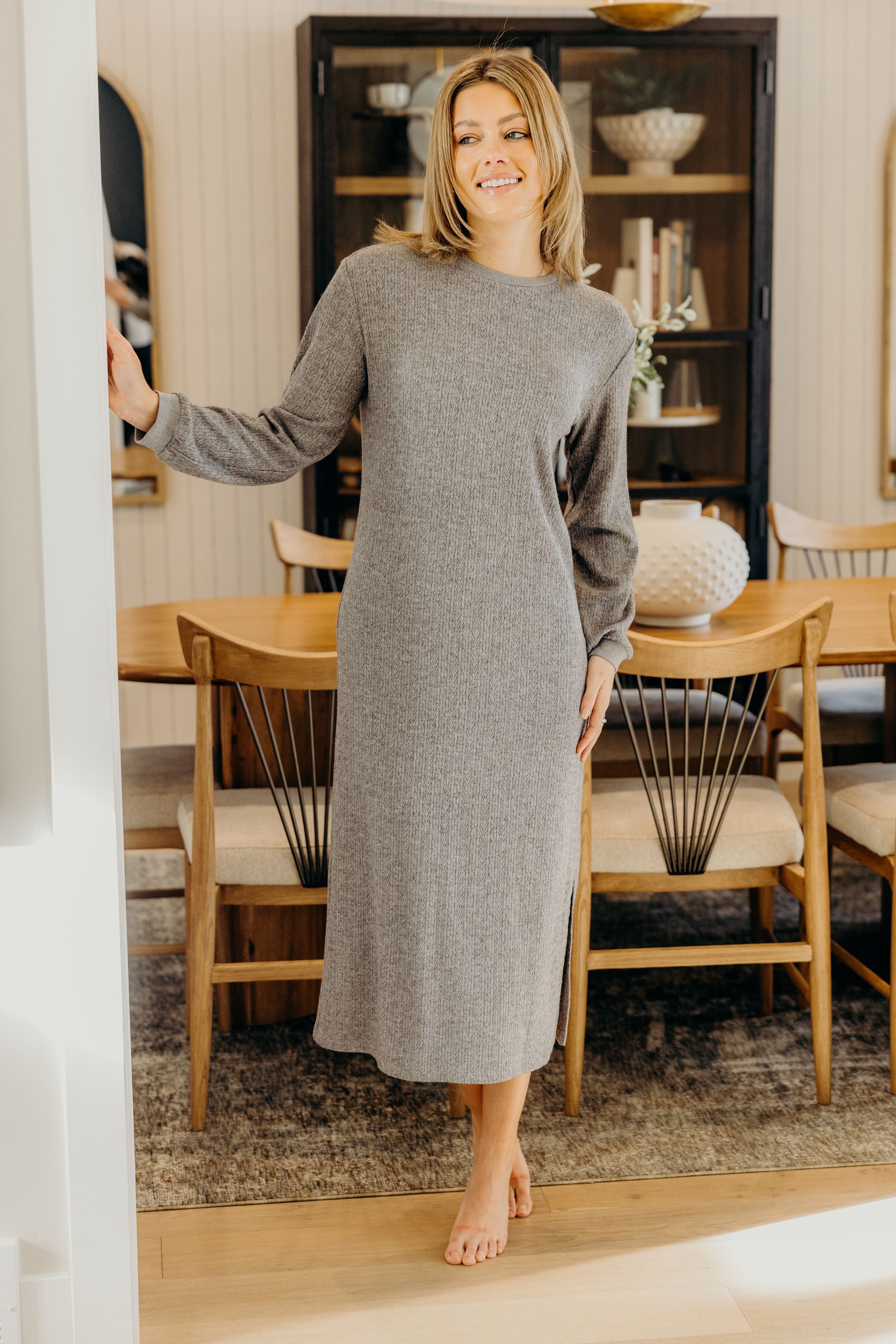 THE ARDEN IN SPECKLED GRAY FINAL SALE
