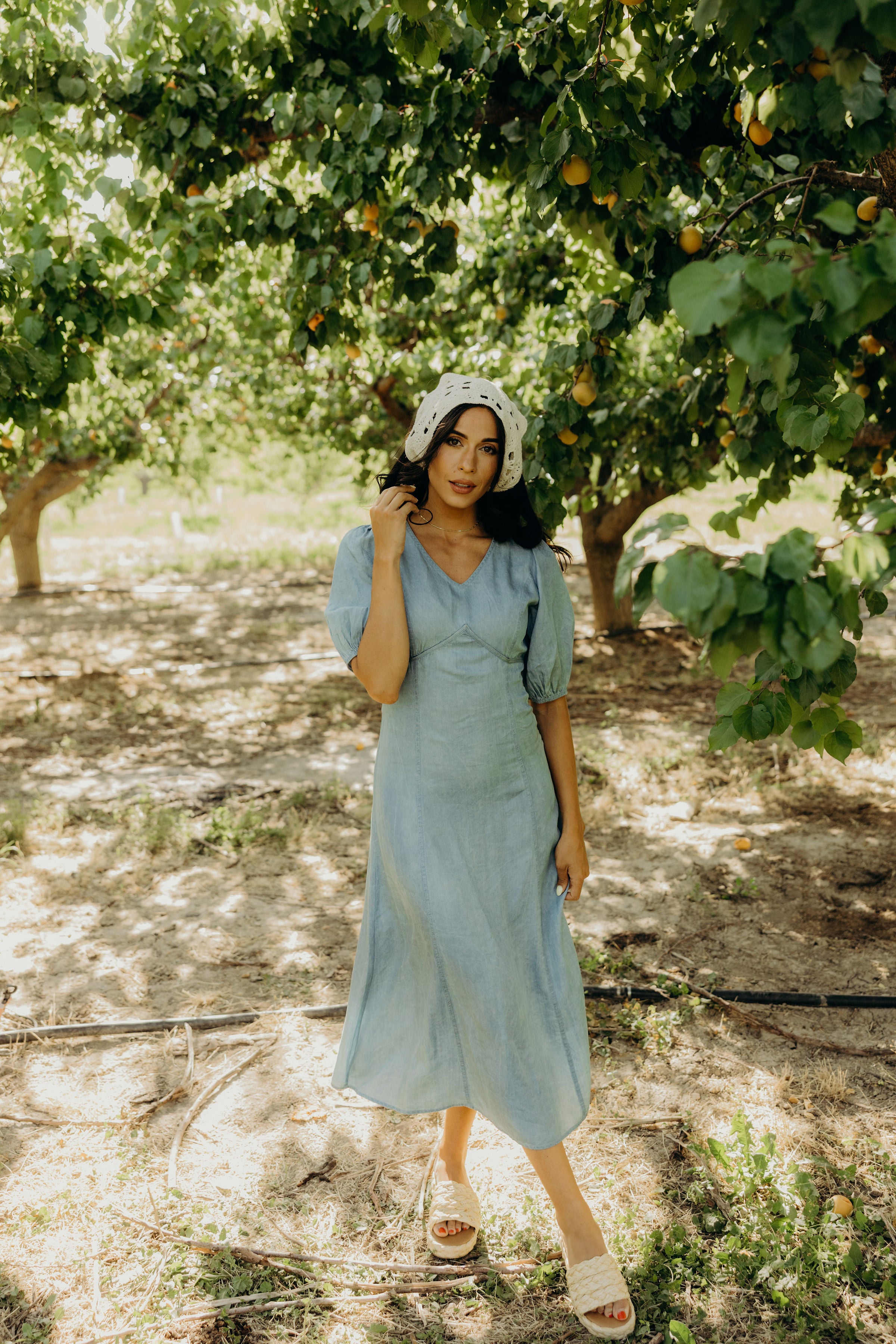 THE BRAXTON IN LIGHT DENIM FINAL SALE