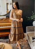THE COLLYNS IN MOCHA DOT FINAL SALE