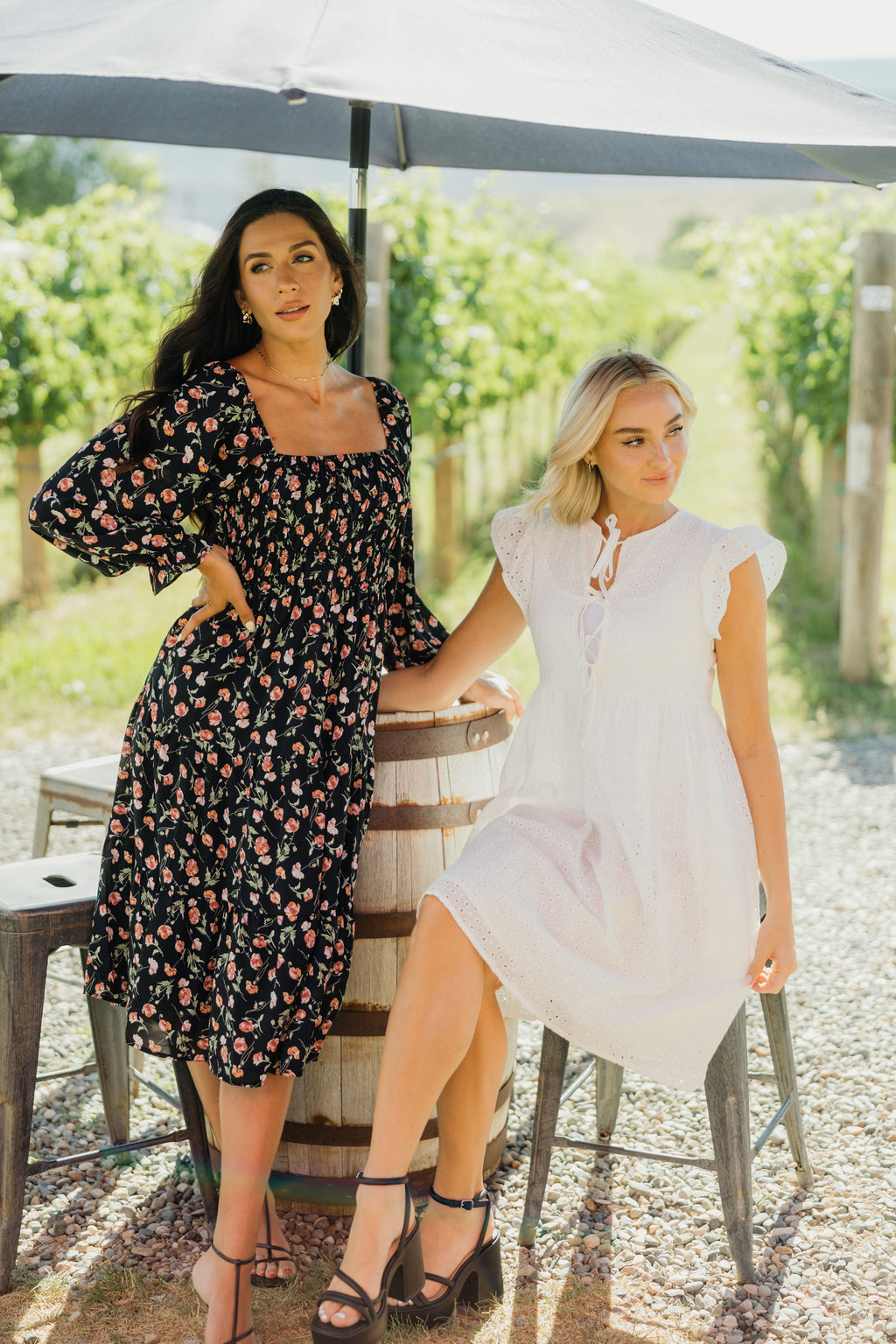 THE PORTER IN WHITE EYELET FINAL SALE