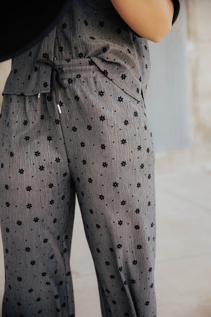 SERENE DAISY PANT IN GUNMETAL