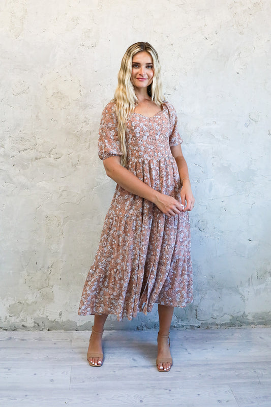 THE DREW IN VINTAGE TEA ROSE FINAL SALE