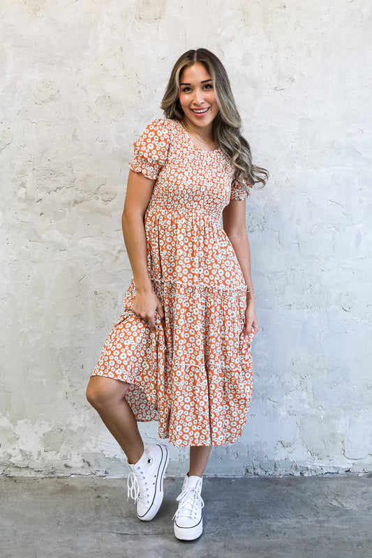 THE MCCALL IN ORANGE DAISY FINAL SALE